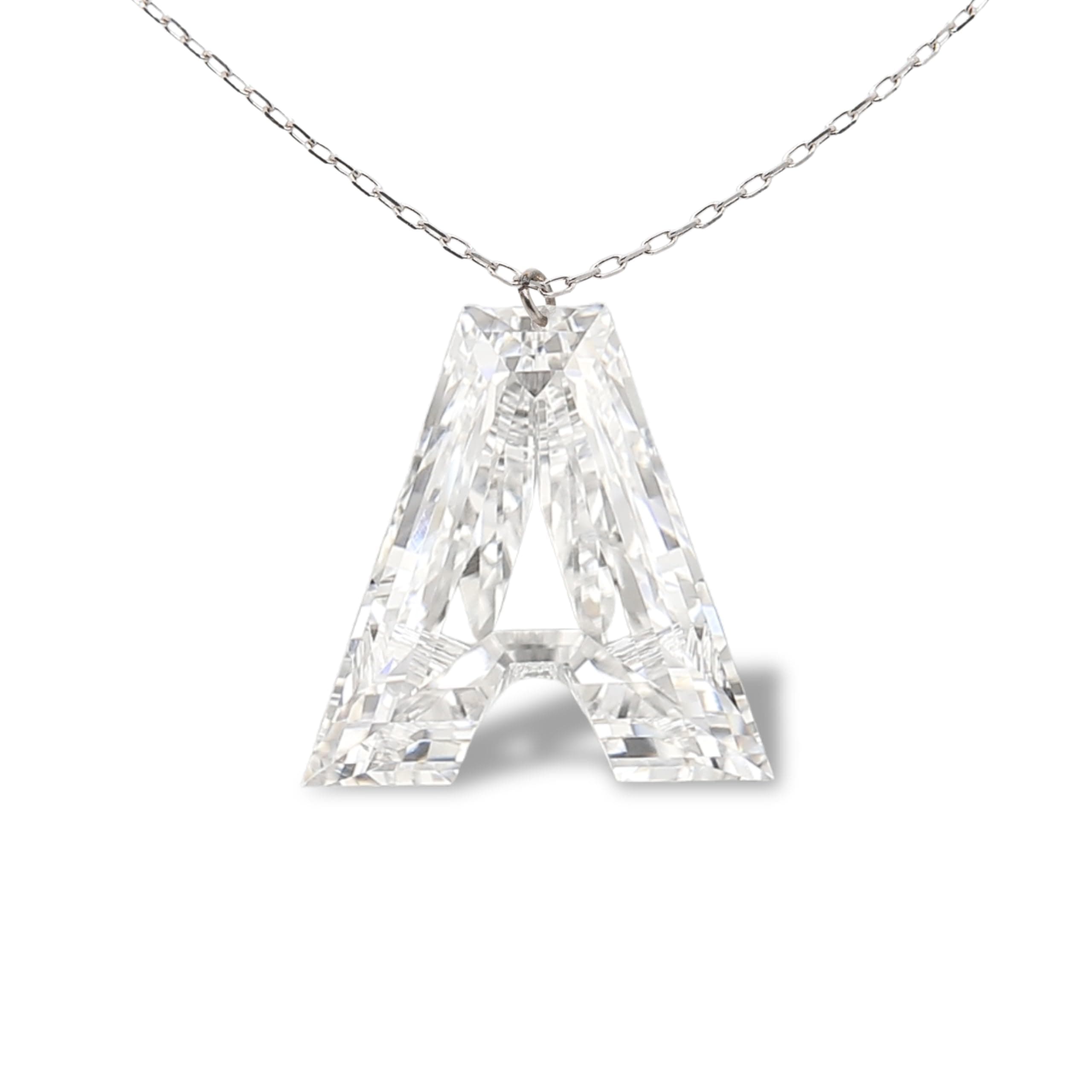 Lab-Grown Diamond Initial Necklace