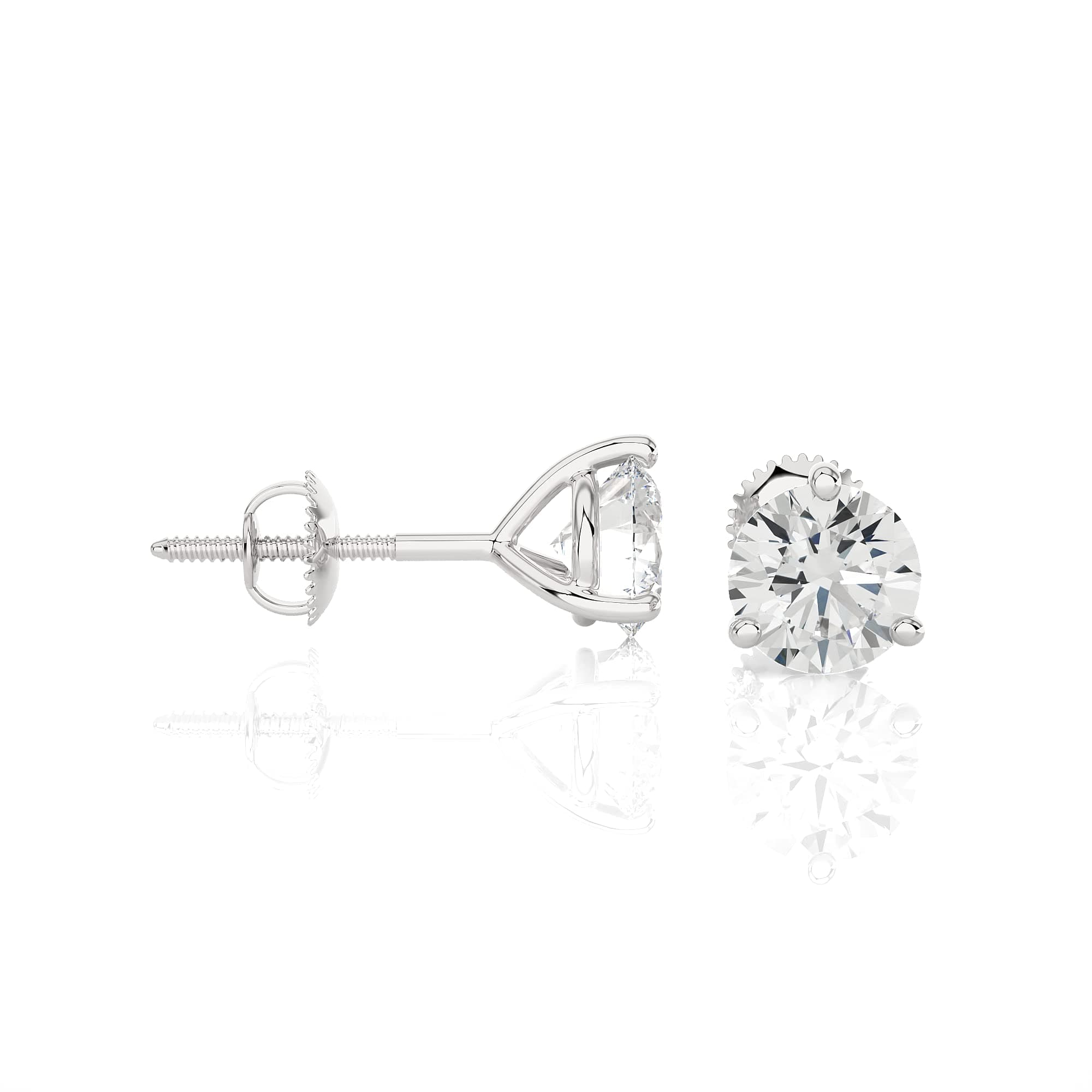 Diamond Stud Earrings