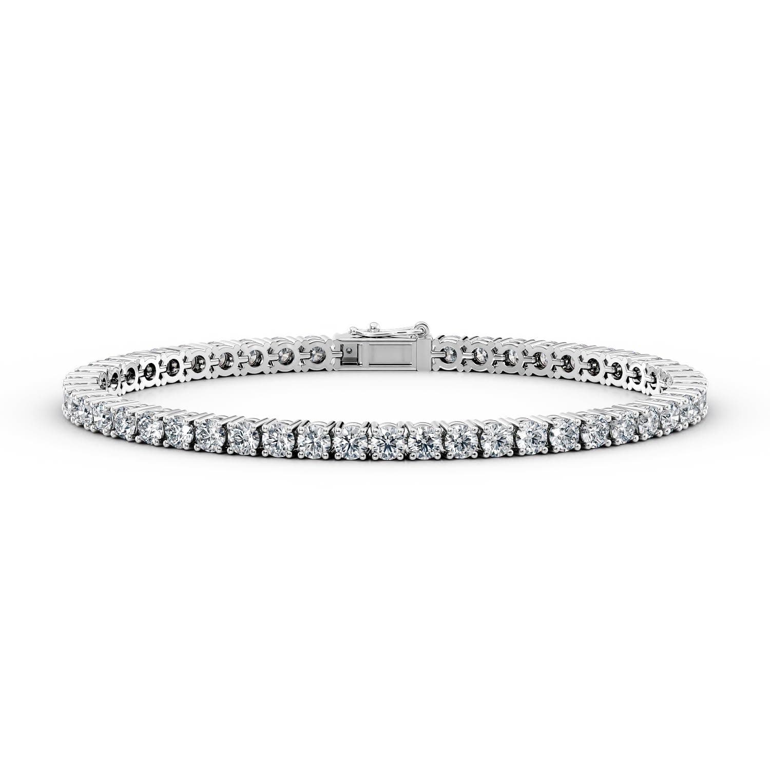 Lab-Grown Diamond Tennis Bracelet