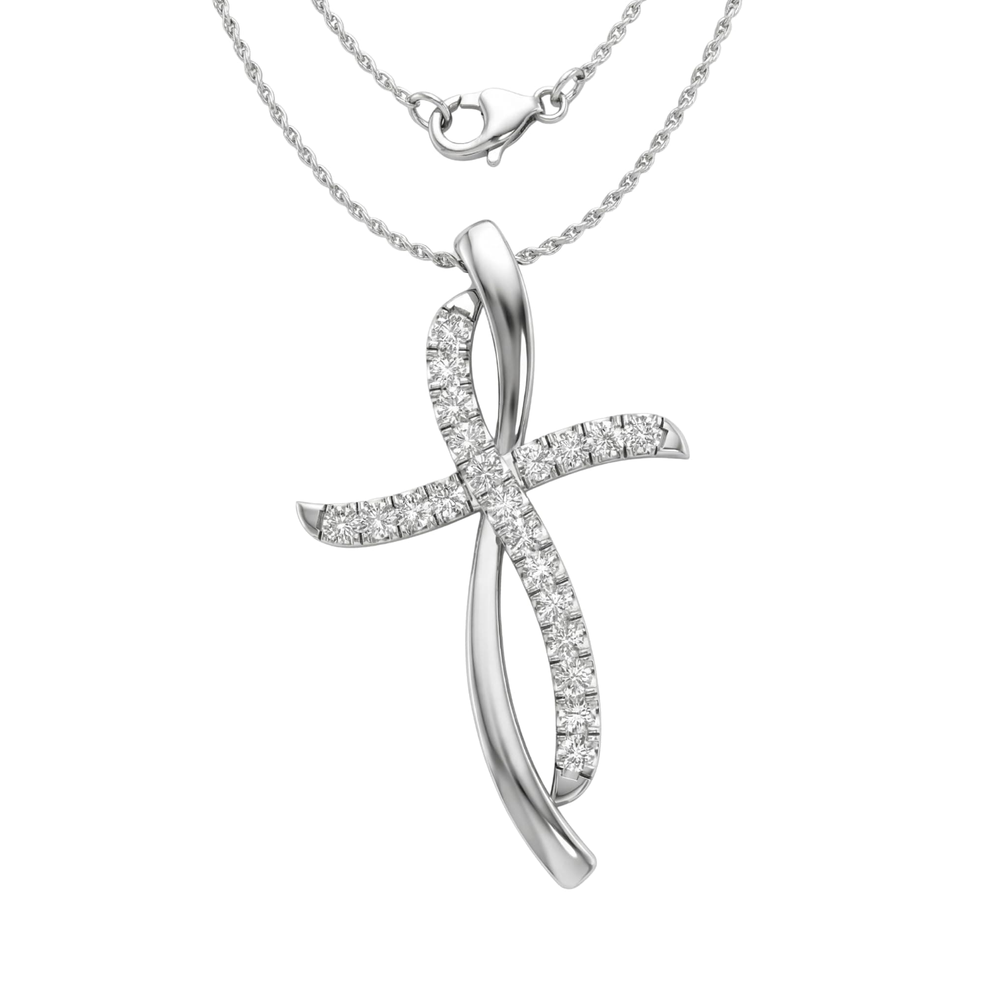 Diamond Cross Necklace