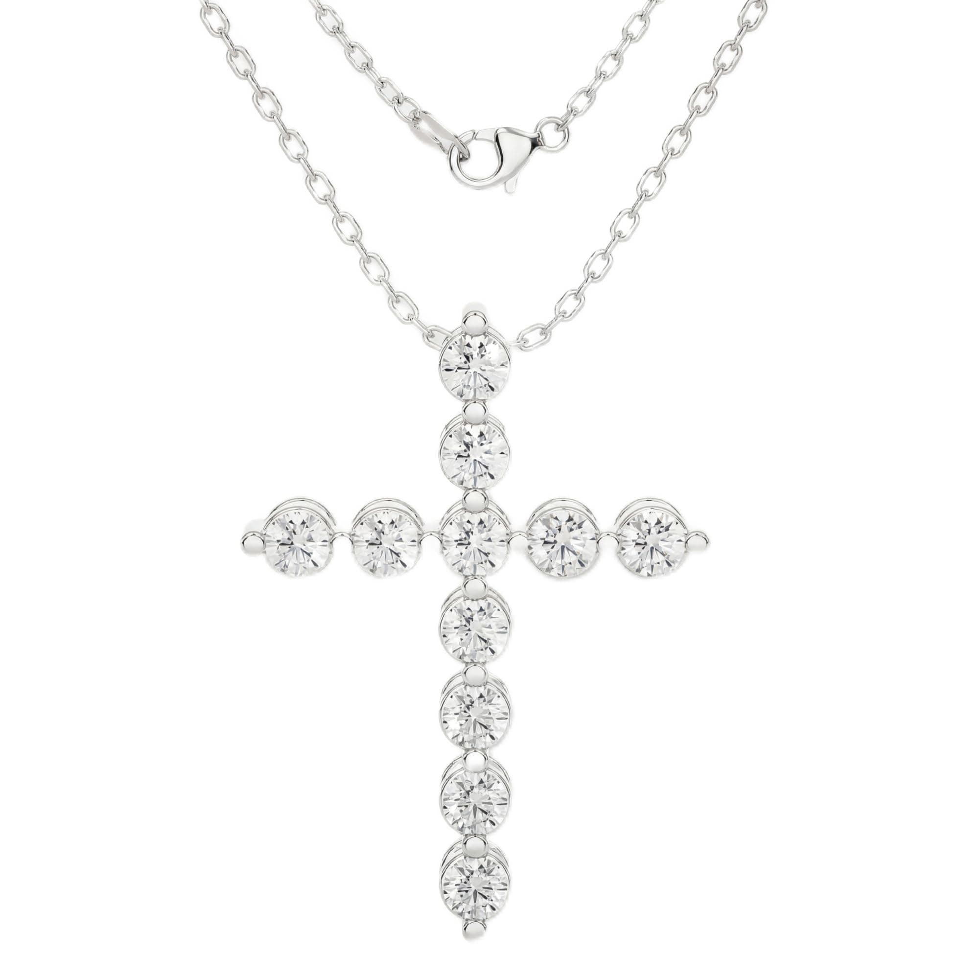 Diamond Cross Necklace