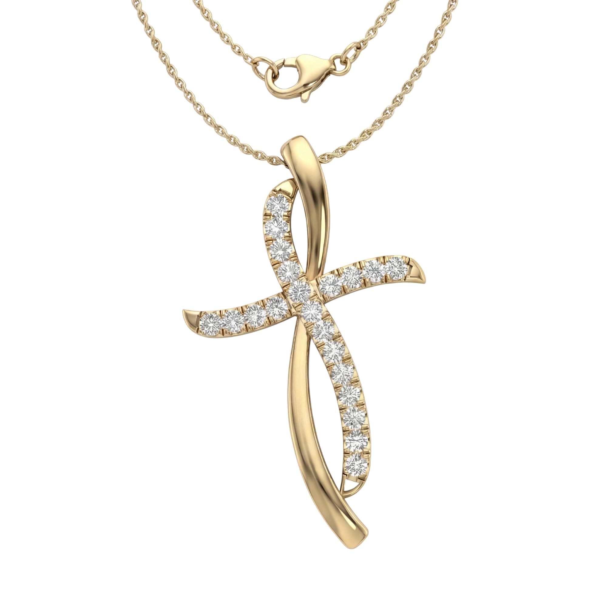 Diamond Cross Necklace