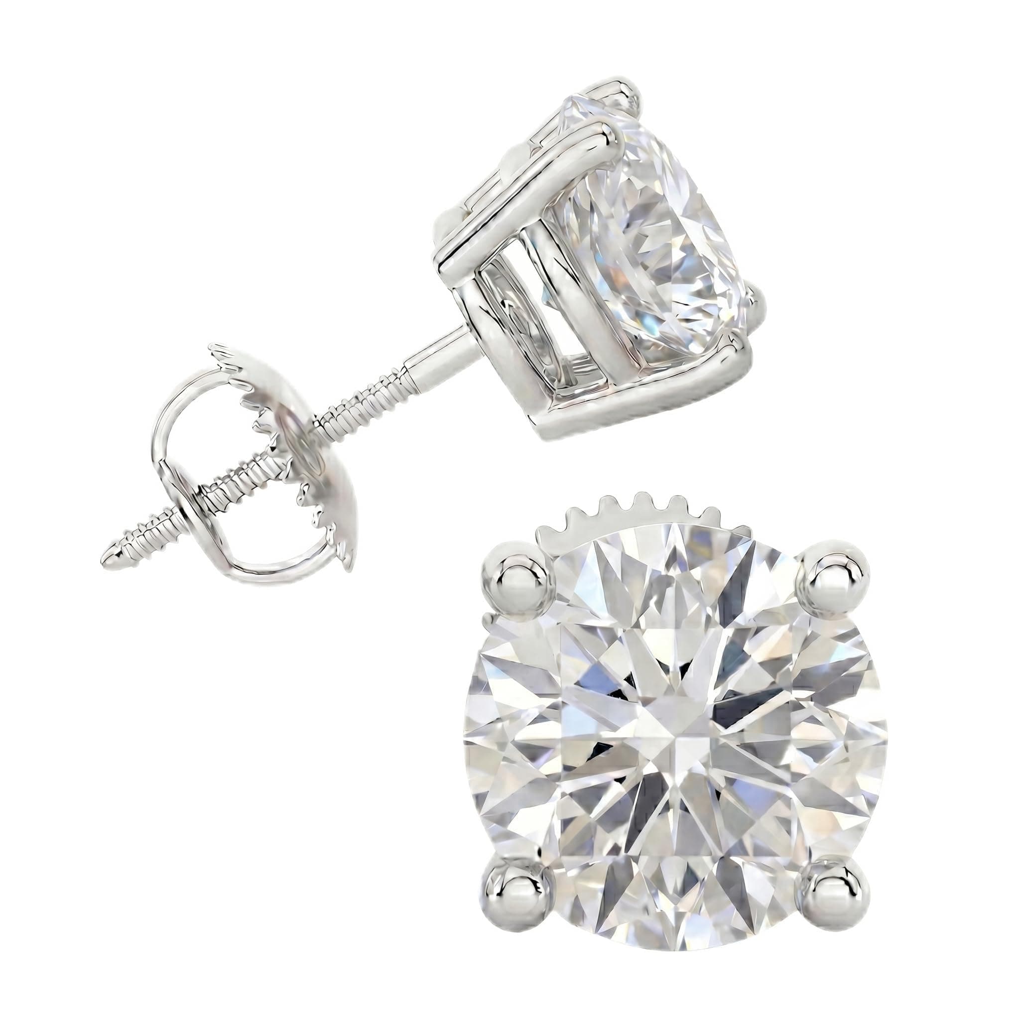 Lab-Grown Diamond Stud Earrings